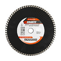 Диск алмазний GRANITE TURBO WAVE 230х2.8 мм 22-24% 6600 об./хв 9-04-230