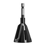 Насадка адаптер на дриль шурупокрут для зняття фаски 6-гранна, CrMo, фото 4