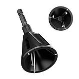 Насадка адаптер на дриль шурупокрут для зняття фаски 6-гранна, CrMo, фото 5