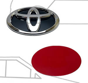 Эмблема передняя 3D для Toyota RAV4 2008- / PRADO 120 / Highlander