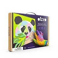 OKTO Sensory Art Набір для створення об ємної картини по номерах Панда