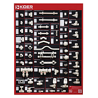Стенд виставковий Koer PPR (фітинг та труби)