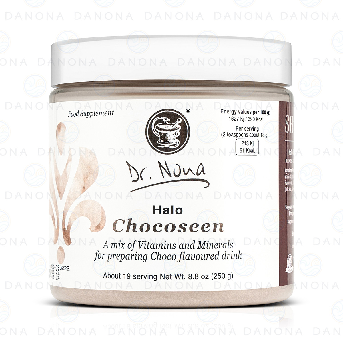 Доктор Нона Шокосин/ Dr.Nona - Halo Chocoseen - Dead Sea Minerals Natural Dietary Antioxidant Complex