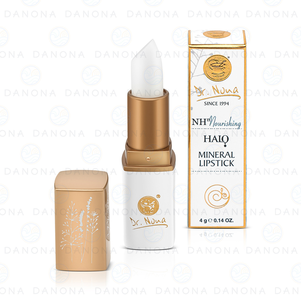 Доктор Нона помада губна/ Dr.Nona — Halo Mineral Lipstick — Dead Sea Bio-Organic Natural Hydrati