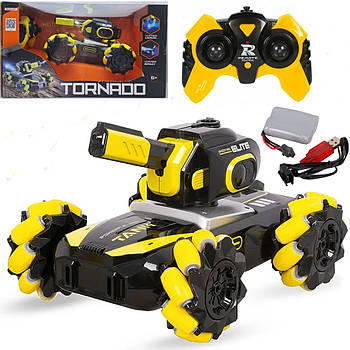 Танк 27 см на радіокеруванні з ефектом диму та стріляє водою до 50 метрів TANK TORNADO 666-806PA