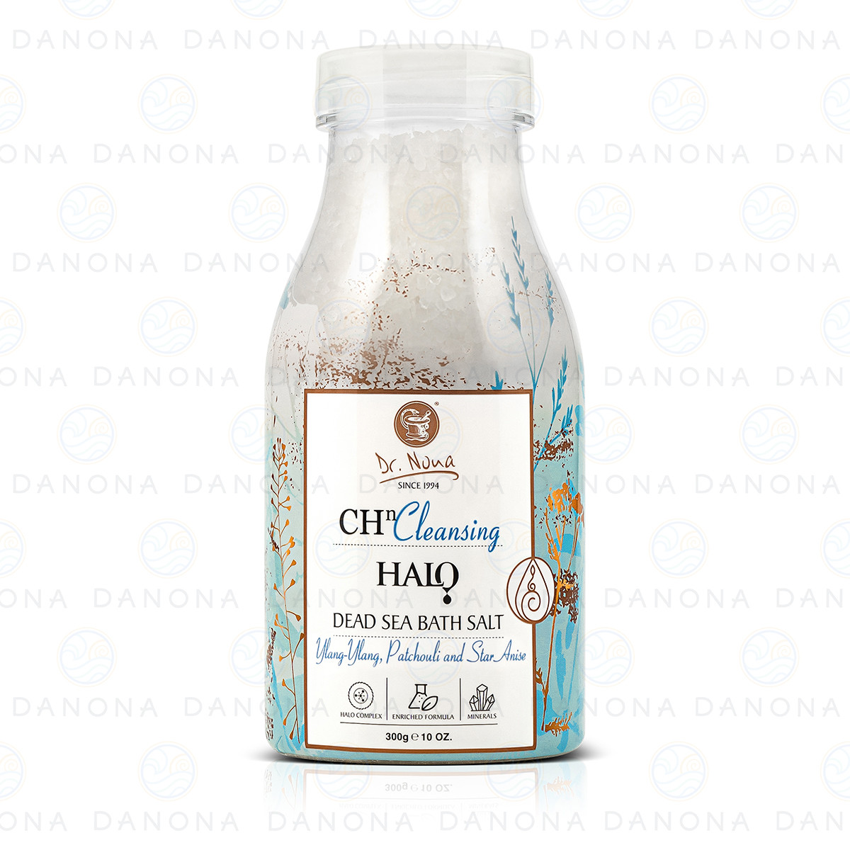Доктор Нона Сіль Мертвого моря Іланг/Dead sea bath salt Dr.Nona Patchouli, ylang, anis