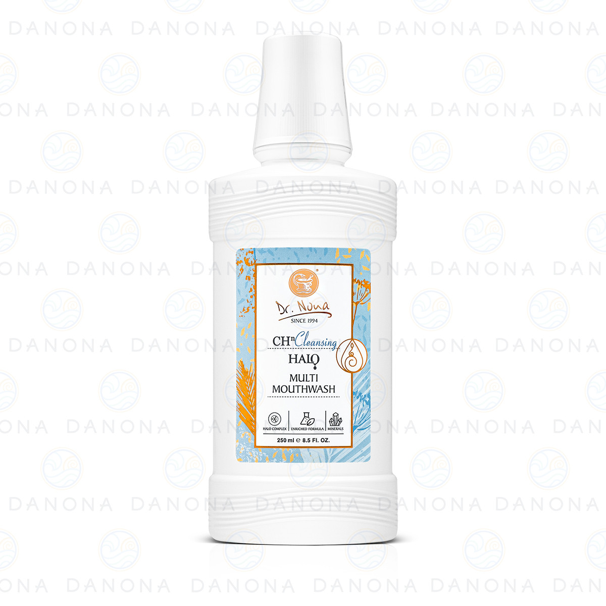 Доктор Нона Полоскання для рота, лосьйон рота 250 мл Dr.Nona Halo Multi Muthwash-Dead Sea Oral Dental Hygiene
