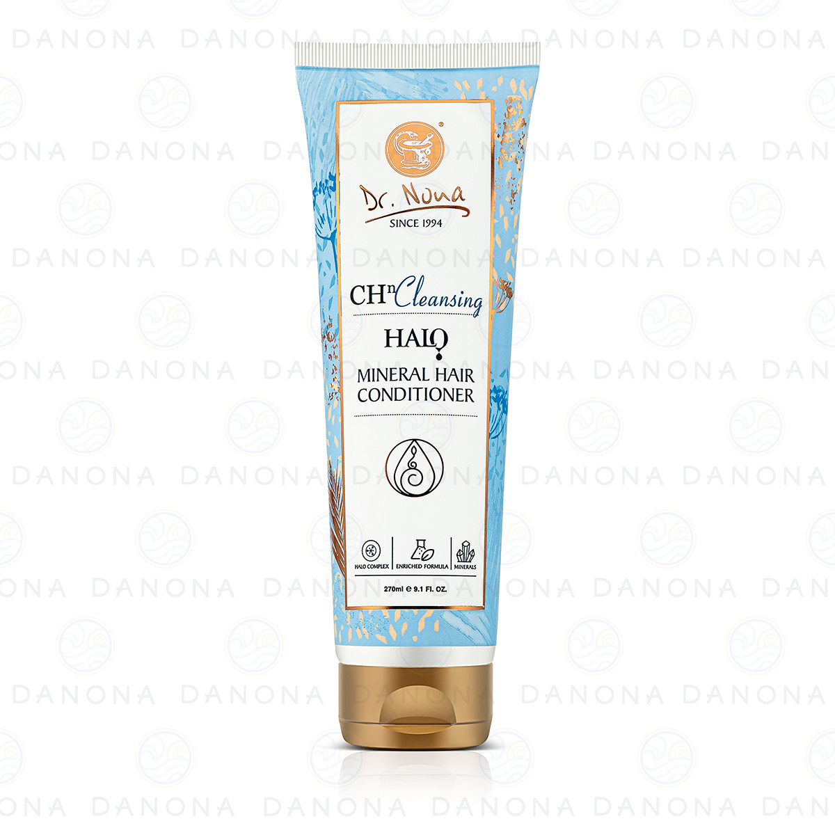 Доктор Нона кондиціонер для волосся/ Dr.Nona - Halo Mineral Hair Conditioner - Dead See Restore Strengthen Daily