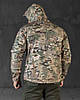 Весняна тактична куртка Soft Shell Silver Knight Windstoper мультикам ОР1234, фото 3