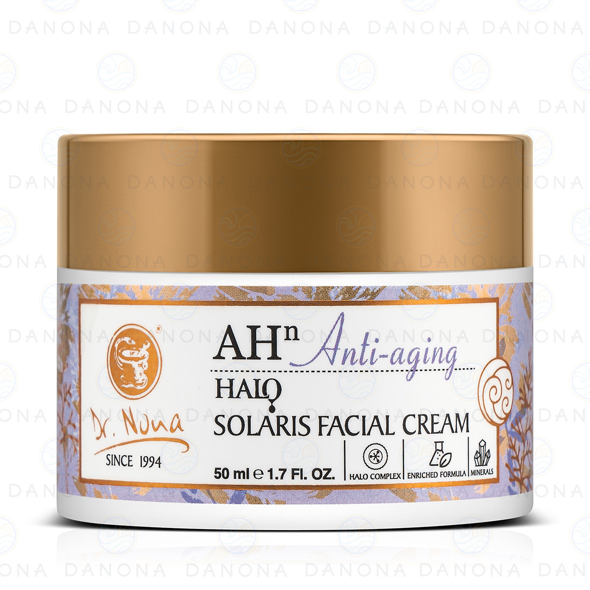Доктор Нона-крем Солярис для обличчя/ Dr.Nona Solaris Halo Facial Cream - Dead Sea Minerals Nourishing