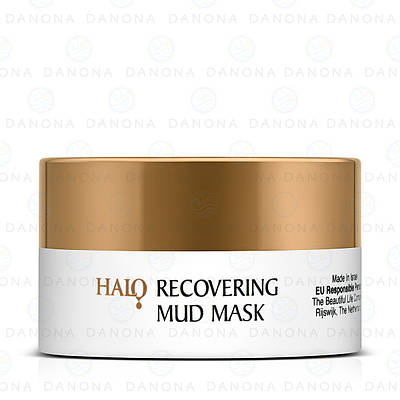 Др Нона Грязь Мертвого моря, грязьова маска для обличчя/ Dr.Nona — Halo Recovering Mud Mask -Dead sea