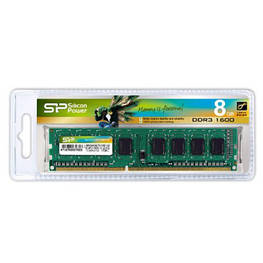Модуль пам&apos;яті для комп&apos;ютера DDR3 8GB 1600 MHz Silicon Power (SP008GBLTU160N02) - оригінал