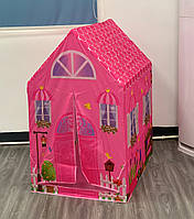 Дитячий ігровий намет Villa Pink | Рожева вілла, каркас 103х93х70 см із сумкою