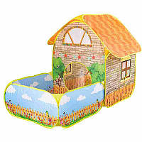 Дитячий ігровий намет-будинок тент з двориком,у сумці