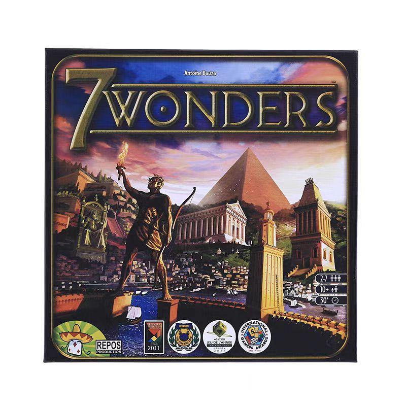 Настільна гра 7 Wonders (7 Чудес світу) від 2 до 7 гравців EN