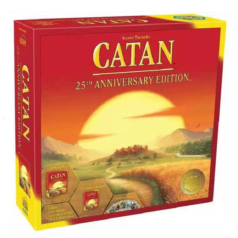 Настільна гра Catan: 25th Anniversary \ Колонізатори Катана Ювілейне видання En