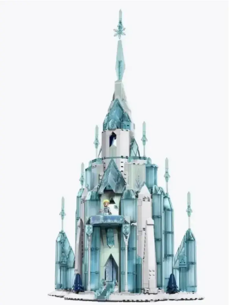 Конструктор «Холодне серце Frozen Великий крижаний замок Ельзи» 1709 деталей