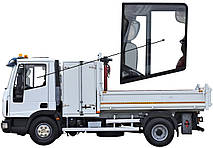 Бічне скло Iveco Eurocargo 2003-2024 передніх дверей ліве