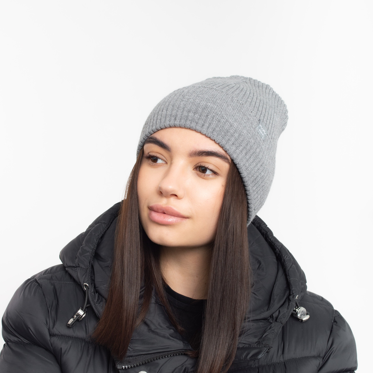 Шапка Terry (напівшерсть, фліс) меланж