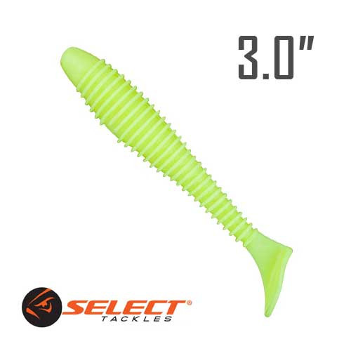 Fatfish 3" (74 мм.) 6 шт. Силікон Select 045