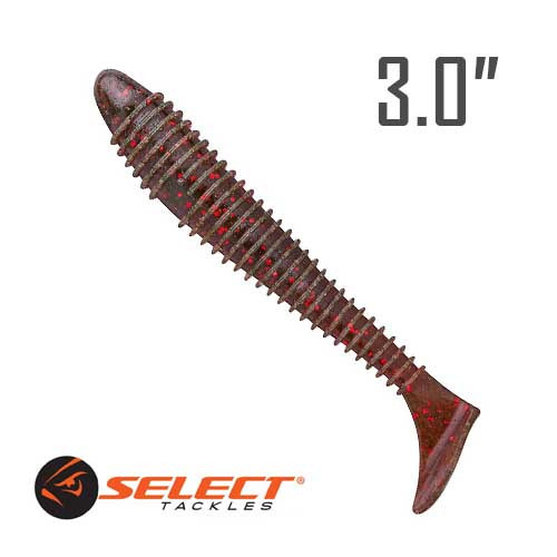 Fatfish 3" (74 мм) 6 шт. Силікон Select 085