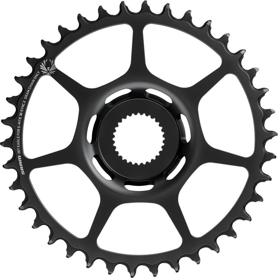 Зірка шатунів Sram X-Sync 2 38T Steel Eagle Bosch Gen4 Direct Mount Black (NON BOOST) Art 00.6218.013.004