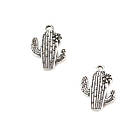 Підвіска "Кактус" 20*15мм Срібло PDS062, фото 2