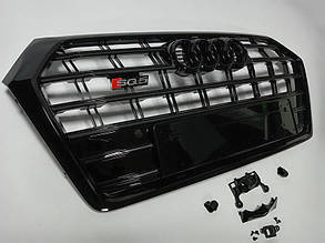 Решітка радіатора на Audi Q5 80A стиль SQ5 (Black)