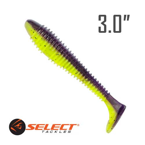 Fatfish 3" (74 мм) 6 шт. Силікон Select 201