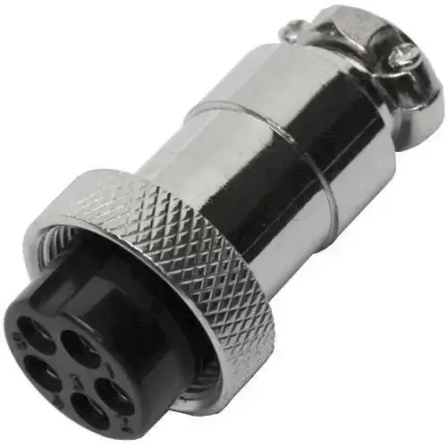 Роз'єм MIC 325 big "гніздо", під кабель, 5pin, діам.-20 мм