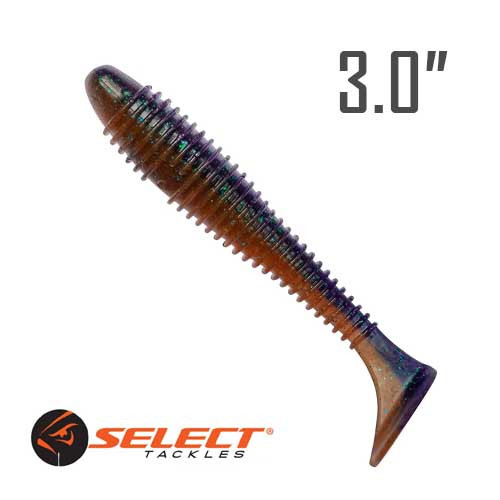 Fatfish 3" (74 мм) 6 шт. Силікон Select 206