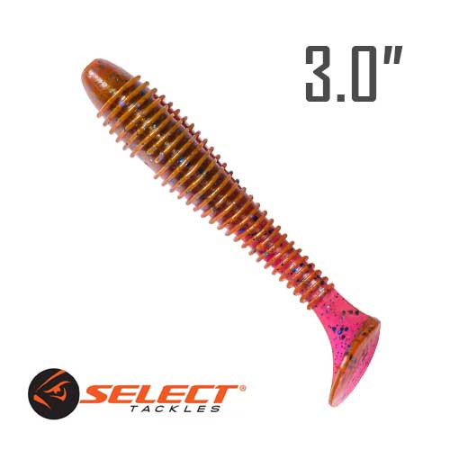 Fatfish 3" (74 мм) 6 шт. Силікон Select 900