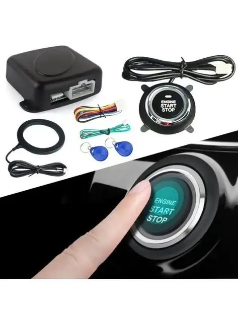 Кнопка старт-стоп Smart start system з іммобілайзером, фото 1