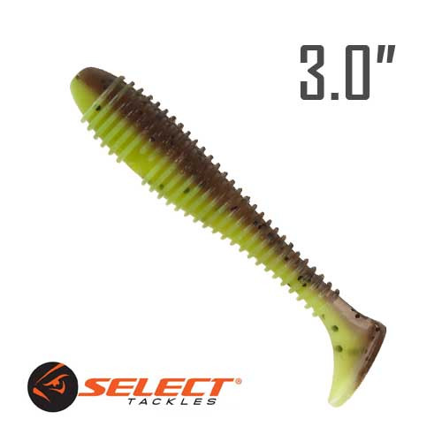Fatfish 3" (74 мм.) 6 шт. Силікон Select 242