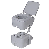 Біотуалет портативний, переносний туристичний туалет Camry CR 1035 (20 л, Польща), фото 10