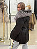 Жіночий пуховик — парка GUEELA Black, фото 4