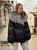 Жіночий пуховик — парка GUEELA Black, фото 6