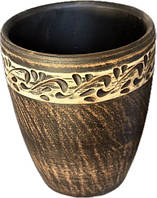 Глиняний стакан Керамклуб 300 мл Англоб