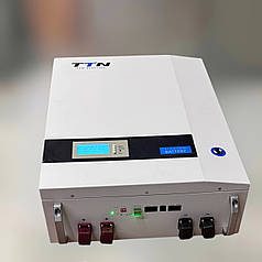 Акумуляторна батарея TTN LiFePo4 51.2V 100Ah 5.12 кВт·год, настінна, літій-залізо-фосфатний акумулятор для СЕС