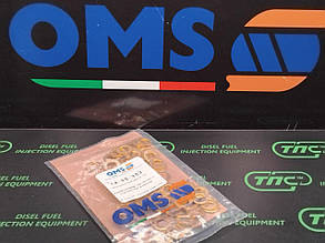 Шайба мідна під форсунку (кільце ущільнююче) 14-05-302 (7X7.7X13X1.5) OMS (F00VP01004)