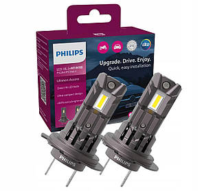 Світлодіодні LED лед лампи Philips Ultinon Access +80% цоколь H7 H18 6000K 12V 16W 11972U2500CX, ОРИГІНАЛ, фото 1