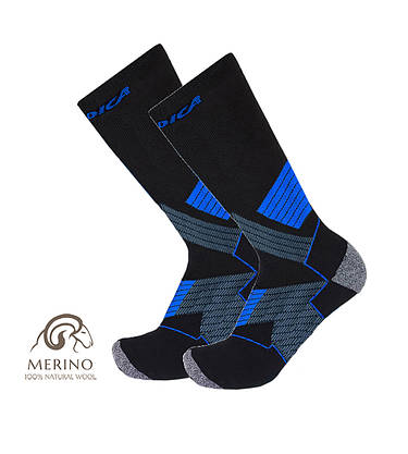 Шкарпетки гірськолижні Nordica Multi Purpose Merino Winter Socks (2 пари) S 35-38 Black/Blue, фото 6