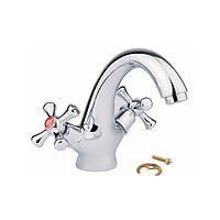 Змішувач для раковини вентильний на гайці WAL LEO1-D427