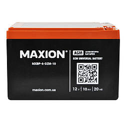 Акумулятор тяговий MAXION MXBT-6-DZM-10 (12V, 10А)