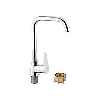 Сучасний змішувач з керамічним картриджем на гайці WAL BOU7-K146