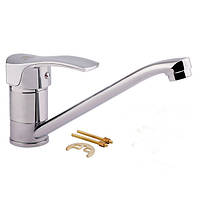 Змішувач кухонний одноважільний з латуні на гайці WAL SPA7-Z279