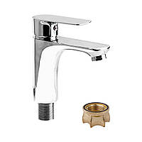 Універсальний змішувач для раковини з регульованим напором на гайці WAL RIF1-A139