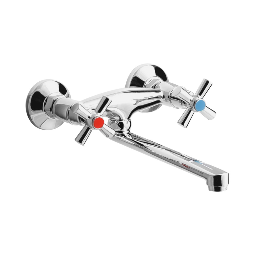 Настінний змішувач для кухні з довгим носиком WAL PRO8-B422