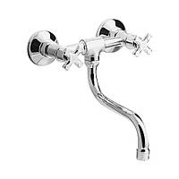 Двовентильний настінний змішувач для кухні WAL VEN8-A402