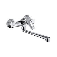 Настінний кухонний змішувач з поворотним виливом WAL GMT8-A133